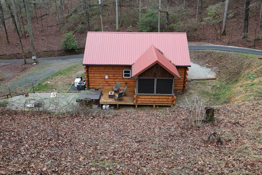 Rustic Modern Cabin With Hot Tub Near Rafting And Great Smokey Mountains Bryson City Eksteriør bilde